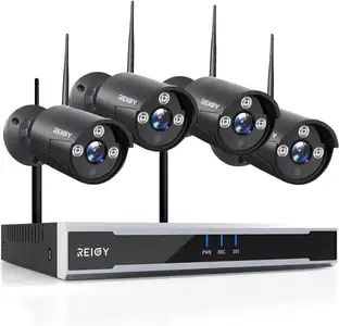Kit de videovigilancia WiFi REIGY 16 canales con 4 cámaras