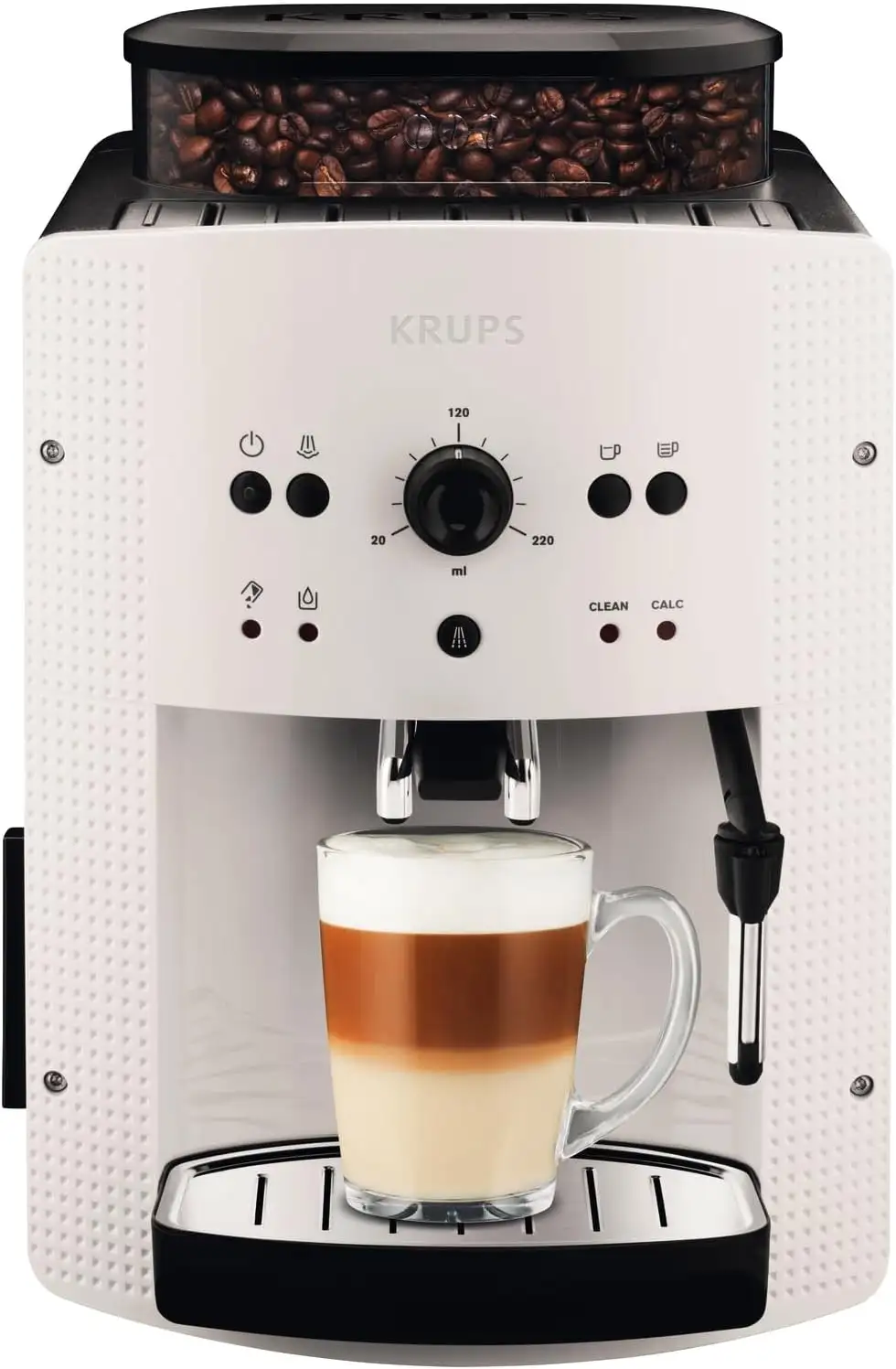 Krups EA810570 Roma White – Cafetera superautomática