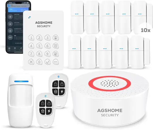 AGSHOME A-15PACK Alarma Casa 15 Piezas